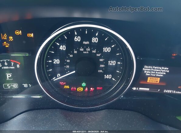 3CZRU6H77LM729737 2020 HONDA HR-V Black Հետևի նստատեղերի տեսք