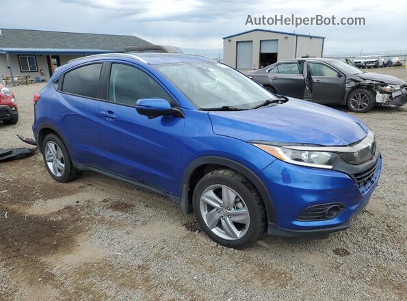 3CZRU6H7XLM711944 2020 HONDA HR-V Blue Առջևի աջ