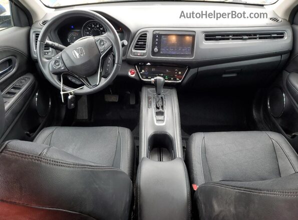 3CZRU6H7XLM711944 2020 HONDA HR-V Blue Առջևի վահանակի տեսք