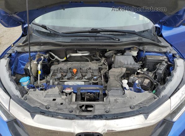 3CZRU6H7XLM711944 2020 HONDA HR-V Blue Սալոնի հետևի տեսք
