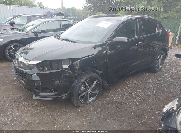 3CZRU6H94LM733729 2020 HONDA HR-V Black Przód lewy