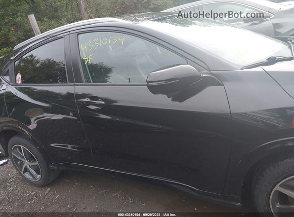3CZRU6H94LM733729 2020 HONDA HR-V Black Widok wnętrza 360 stopni