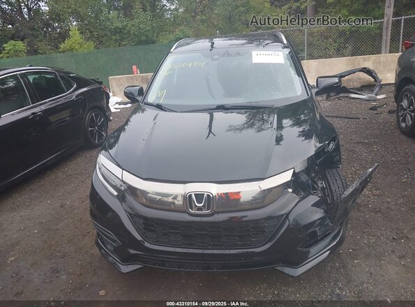 3CZRU6H94LM733729 2020 HONDA HR-V Black Widok wnętrza z tyłu