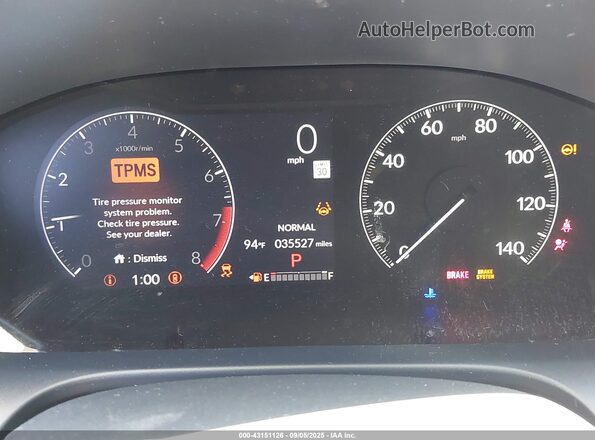 3CZRZ1H73PM720981 2023 HONDA HR-V Black Vista de los asientos traseros