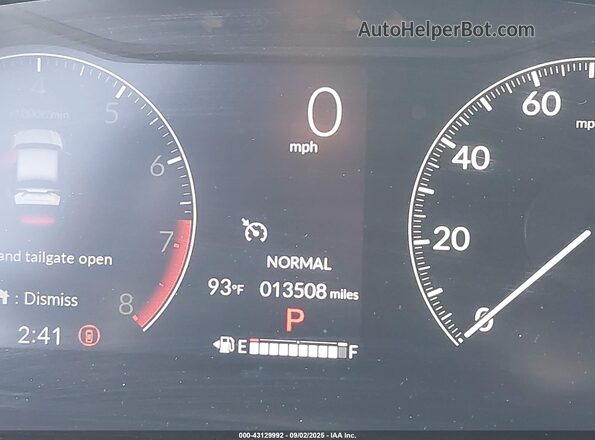 3CZRZ1H78RM718453 2024 HONDA HR-V Gray 