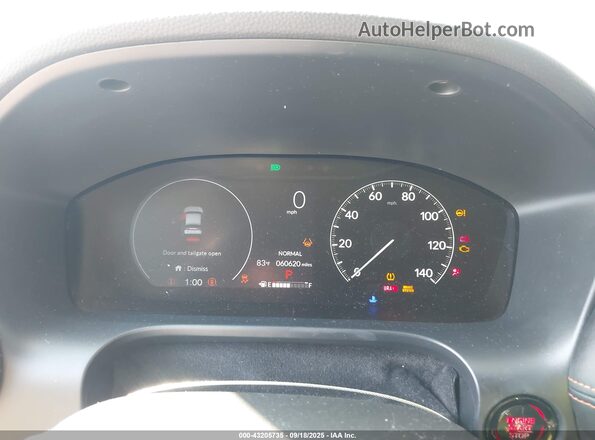 3CZRZ2H55RM730936 2024 HONDA HR-V Teal Հետևի նստատեղերի տեսք