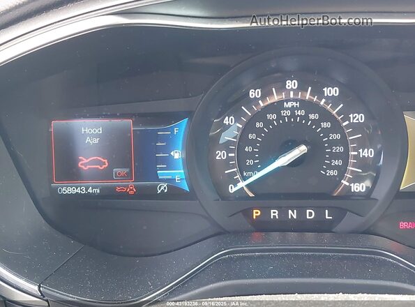 3FA6P0CD0LR176433 2020 FORD FUSION Black უკანა სავარძლების ხედი