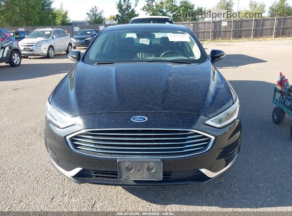 3FA6P0CD0LR176433 2020 FORD FUSION Black ხელსაწყოთა პანელის ხედი