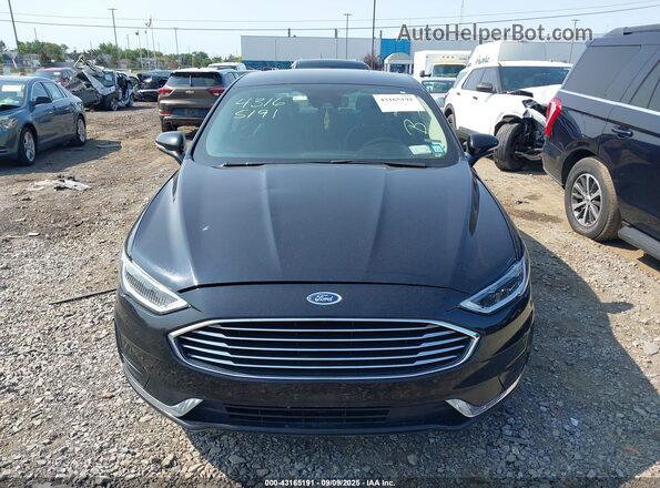 3FA6P0CD6LR136633 2020 FORD FUSION Black ხელსაწყოთა პანელის ხედი