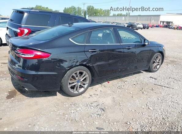 3FA6P0CD6LR136633 2020 FORD FUSION Black უკანა მარჯვენა
