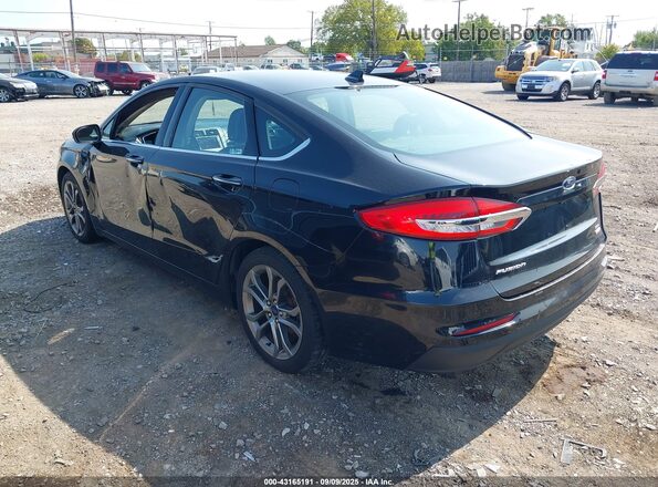 3FA6P0CD6LR136633 2020 FORD FUSION Black უკანა მარცხენა