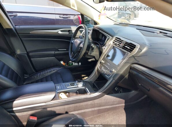 3FA6P0CD6LR136633 2020 FORD FUSION Black წინა სალონის ხედი