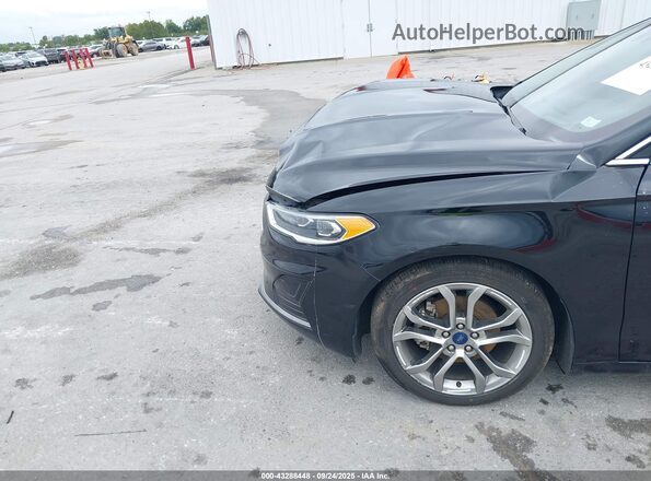 3FA6P0CD7KR256309 2019 FORD FUSION Black Vista frontal