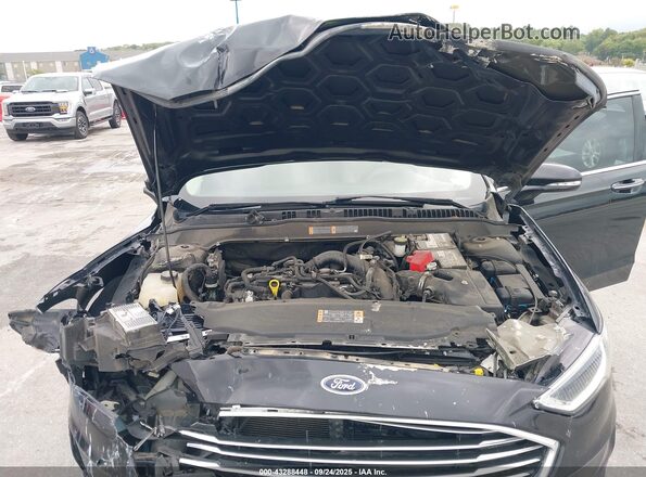 3FA6P0CD7KR256309 2019 FORD FUSION Black Vista trasera