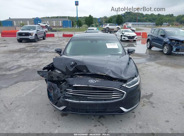 3FA6P0CD7KR256309 2019 FORD FUSION Black Vista del cuadro de instrumentos