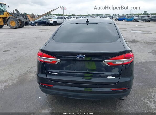 3FA6P0CD7KR256309 2019 FORD FUSION Black 