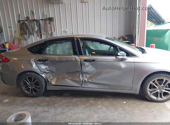 3FA6P0CD7LR124801 2020 FORD FUSION Silver Vista interior trasera