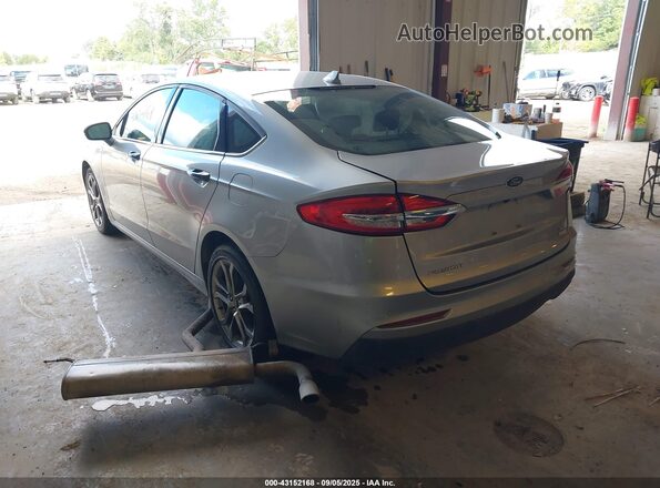 3FA6P0CD7LR124801 2020 FORD FUSION Silver Trasero izquierdo