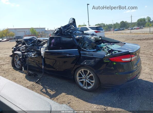 3FA6P0CD9LR245345 2020 FORD FUSION Black Vista interior trasera