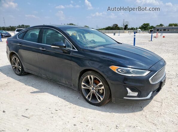 3FA6P0D93LR116365 2020 FORD FUSION Black Delantero derecho