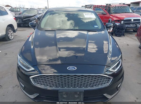 3FA6P0D93LR116477 2020 FORD FUSION Black Widok zestawu wskaźników