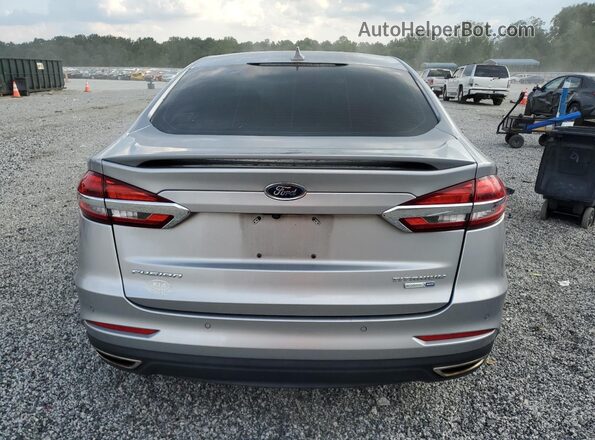 3FA6P0D96LR131054 2020 FORD FUSION Silver უკანა ხედი