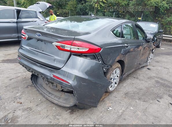 3FA6P0G70LR161886 2020 FORD FUSION Gray Rear right