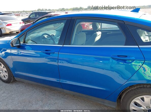 3FA6P0G71LR148001 2020 FORD FUSION Blue სალონის 360-გრადუსიანი ხედი