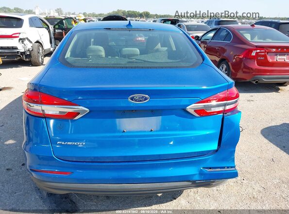 3FA6P0G71LR148001 2020 FORD FUSION Blue 