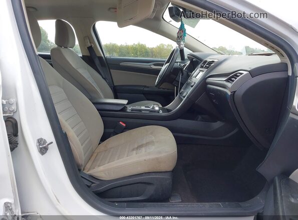 3FA6P0G71LR159869 2020 FORD FUSION White წინა სალონის ხედი