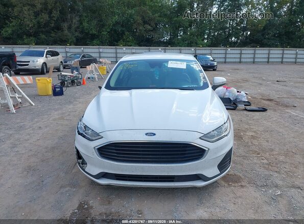 3FA6P0G71LR159869 2020 FORD FUSION White ხელსაწყოთა პანელის ხედი