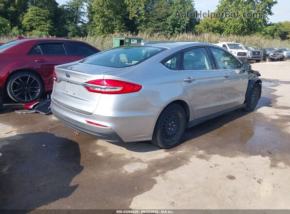 3FA6P0G76LR240253 2020 FORD FUSION Silver Tył prawy