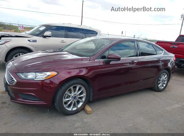 3FA6P0H79HR178952 2017 FORD FUSION Dark Brown 360 interior view