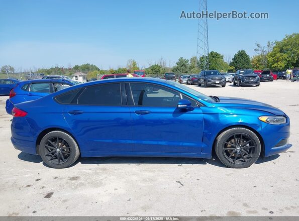 3FA6P0HD0JR252397 2018 FORD FUSION Blue 