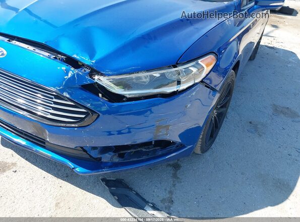 3FA6P0HD0JR252397 2018 FORD FUSION Blue 