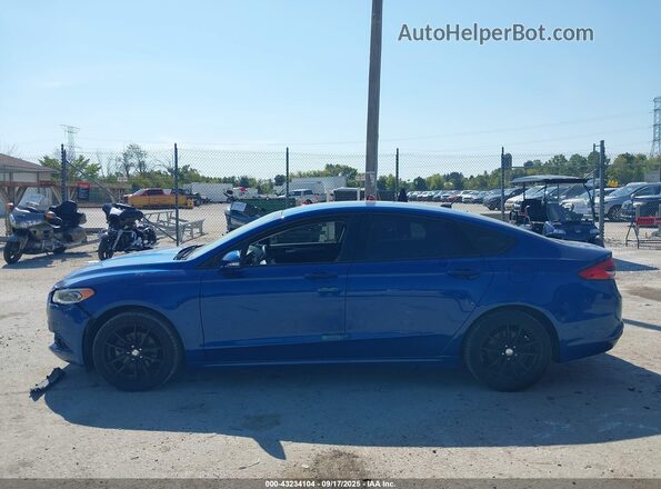 3FA6P0HD0JR252397 2018 FORD FUSION Blue 