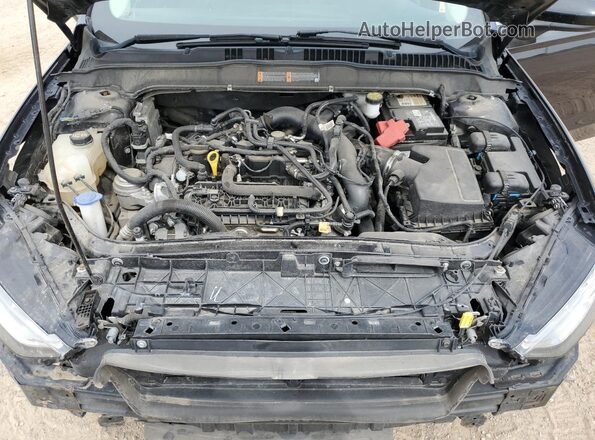 3FA6P0HD4LR254947 2020 FORD FUSION Black Rear interior view