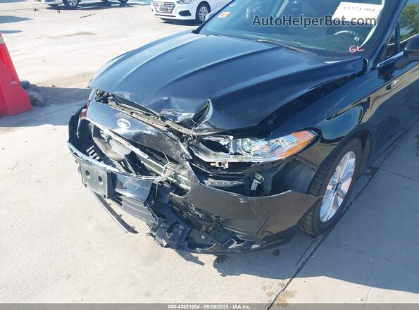 3FA6P0HD5LR258456 2020 FORD FUSION Black Вид спереду