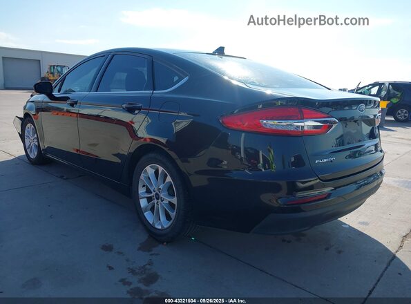 3FA6P0HD5LR258456 2020 FORD FUSION Black Задня ліва чверть