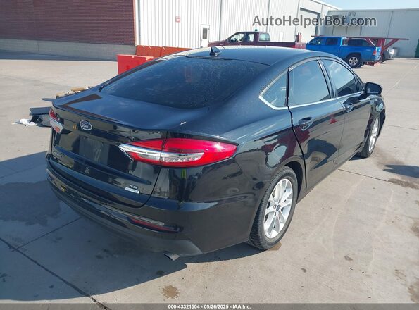 3FA6P0HD5LR258456 2020 FORD FUSION Black Задня права чверть