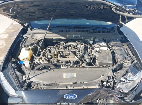 3FA6P0HD5LR258456 2020 FORD FUSION Black Вид ззаду