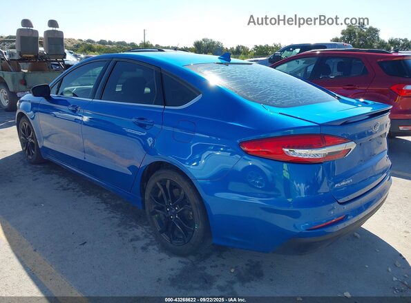 3FA6P0HD6LR235025 2020 FORD FUSION Blue უკანა მარცხენა