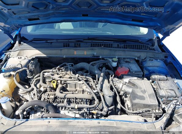 3FA6P0HD6LR235025 2020 FORD FUSION Blue უკანა ხედი