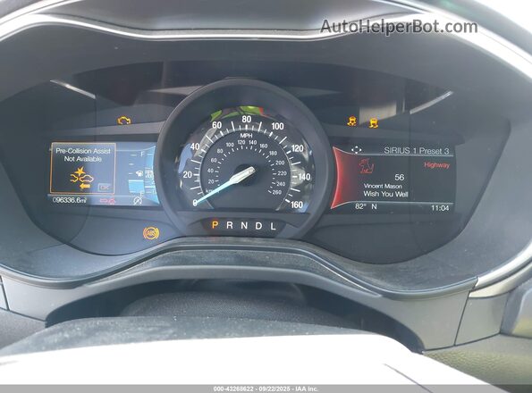3FA6P0HD6LR235025 2020 FORD FUSION Blue უკანა სავარძლების ხედი