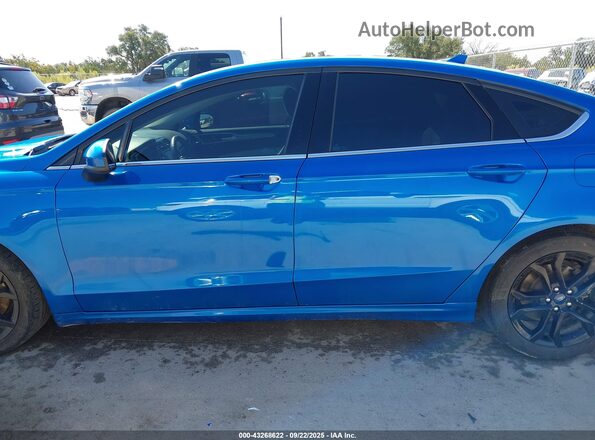3FA6P0HD6LR235025 2020 FORD FUSION Blue სალონის 360-გრადუსიანი ხედი
