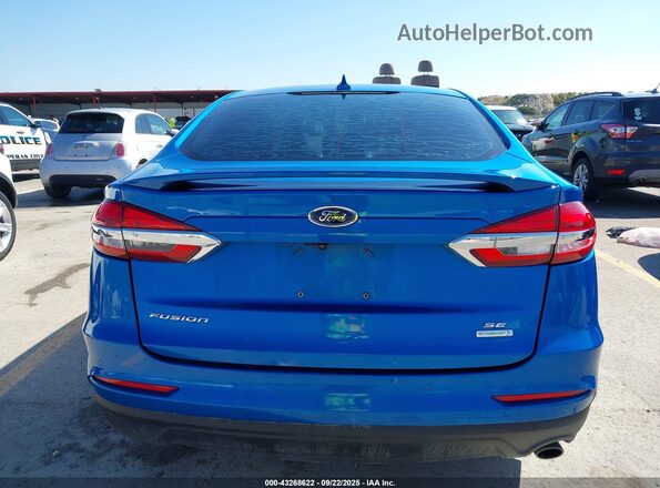 3FA6P0HD6LR235025 2020 FORD FUSION Blue 