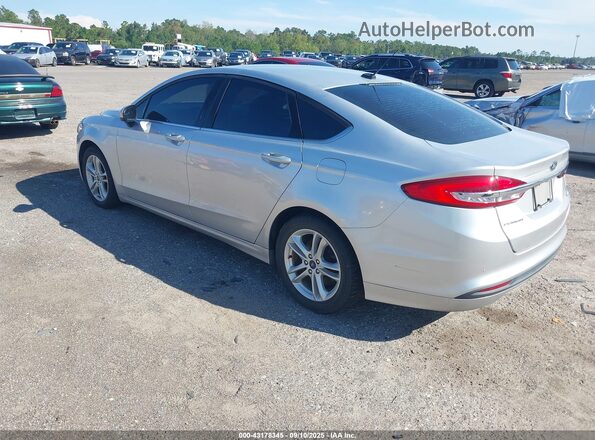 3FA6P0HD7JR135559 2018 FORD FUSION Silver 