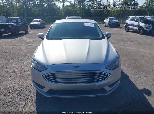 3FA6P0HD7JR135559 2018 FORD FUSION Silver 