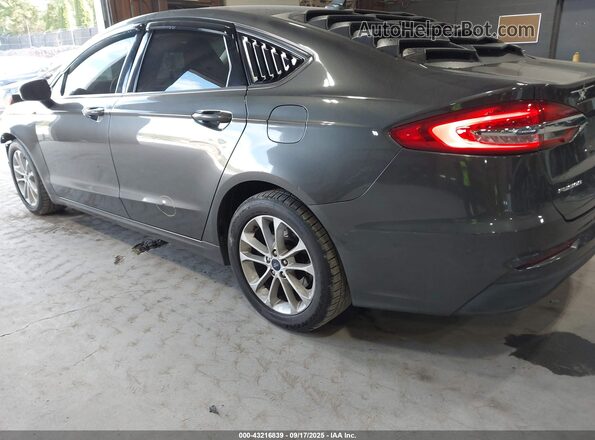 3FA6P0HD7LR101138 2020 FORD FUSION Gray 