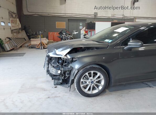 3FA6P0HD7LR101138 2020 FORD FUSION Gray 